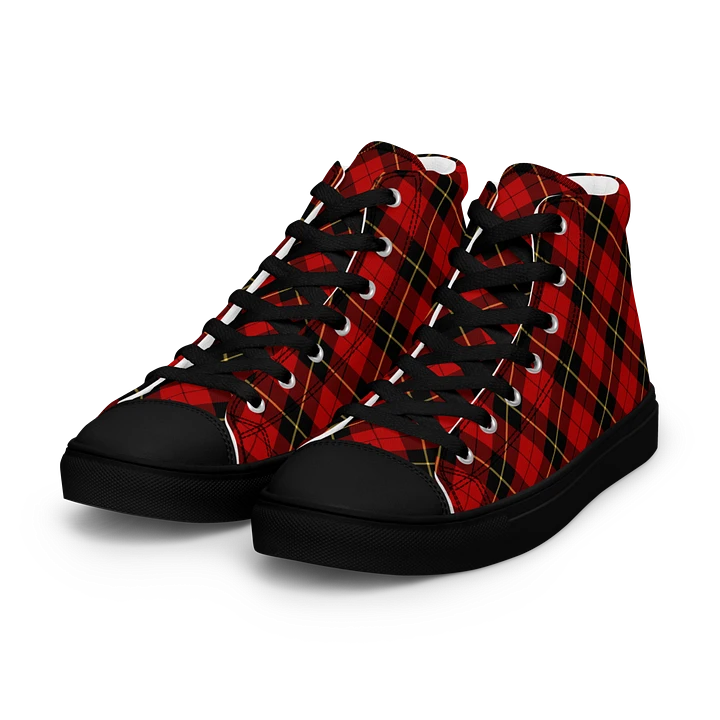 Wallace Tartan Men's High Top Shoes product image (2)