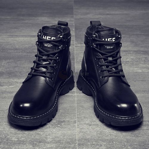 Fashion 2024 Mens British High Boots Running Sneakers - Noir product image (2)