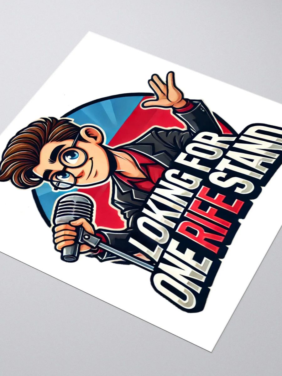 Looking For A One Rife Stand Fan Sticker #3 product image (3)