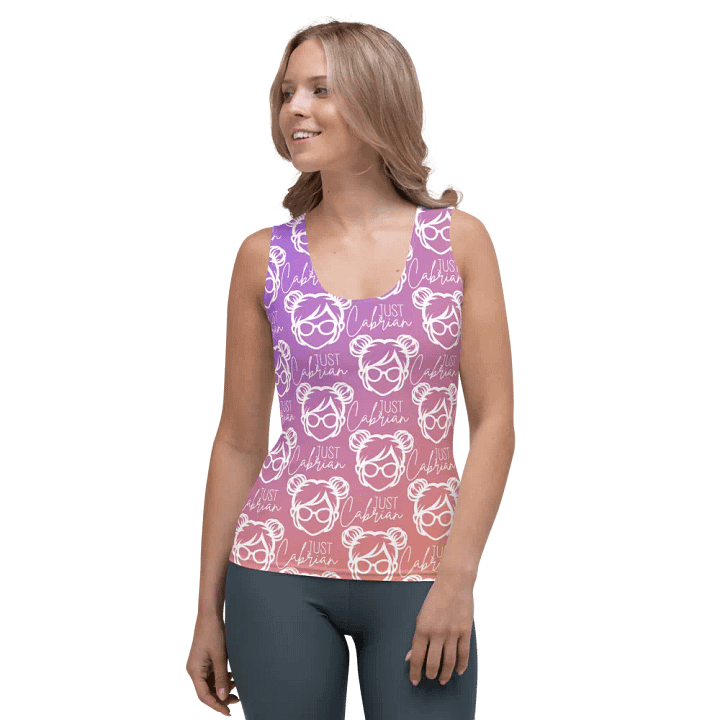 JustCab Ombre Logo tank product image (1)