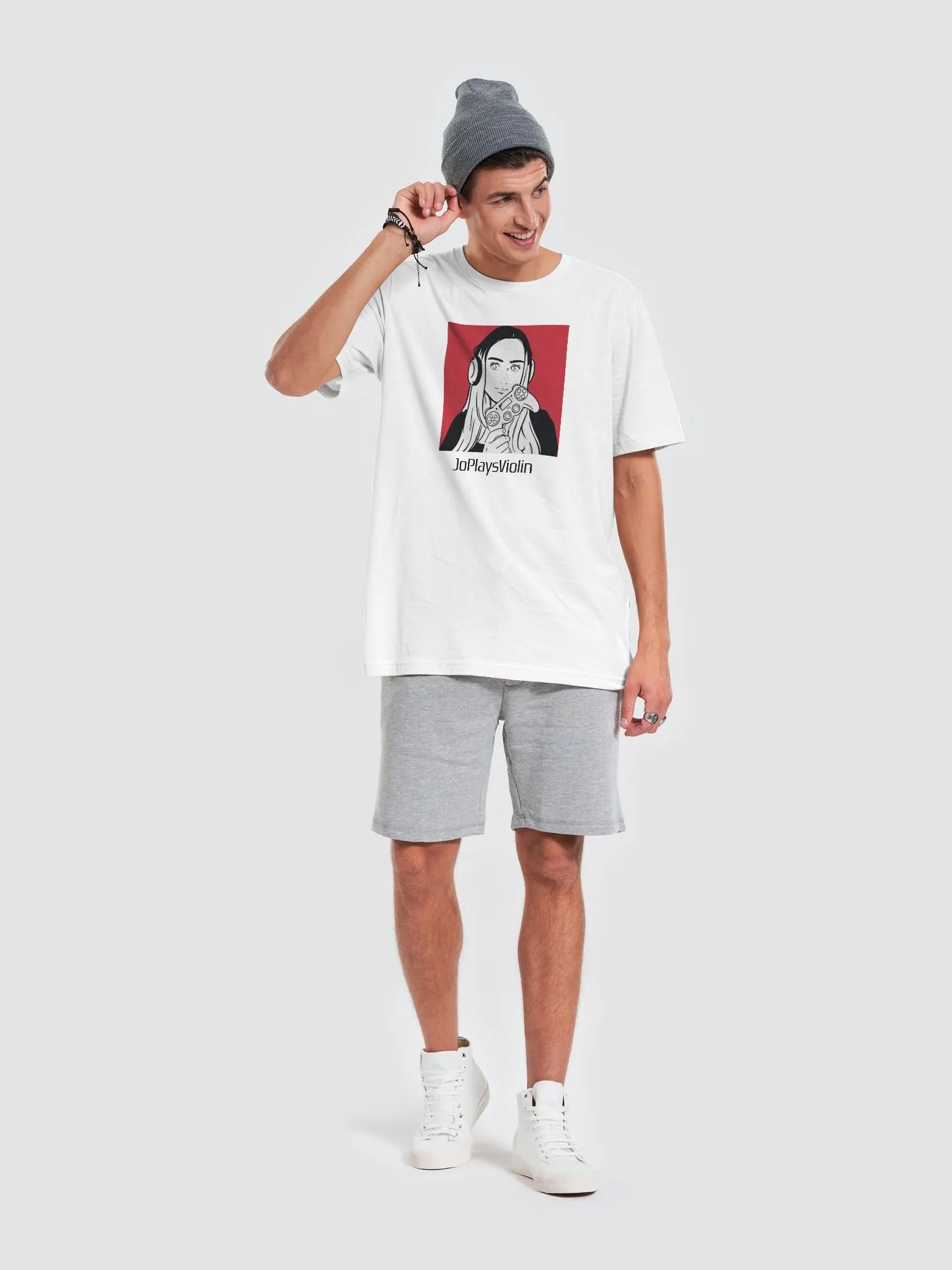 JoPlays Gamer Shirt, Black Font product image (16)