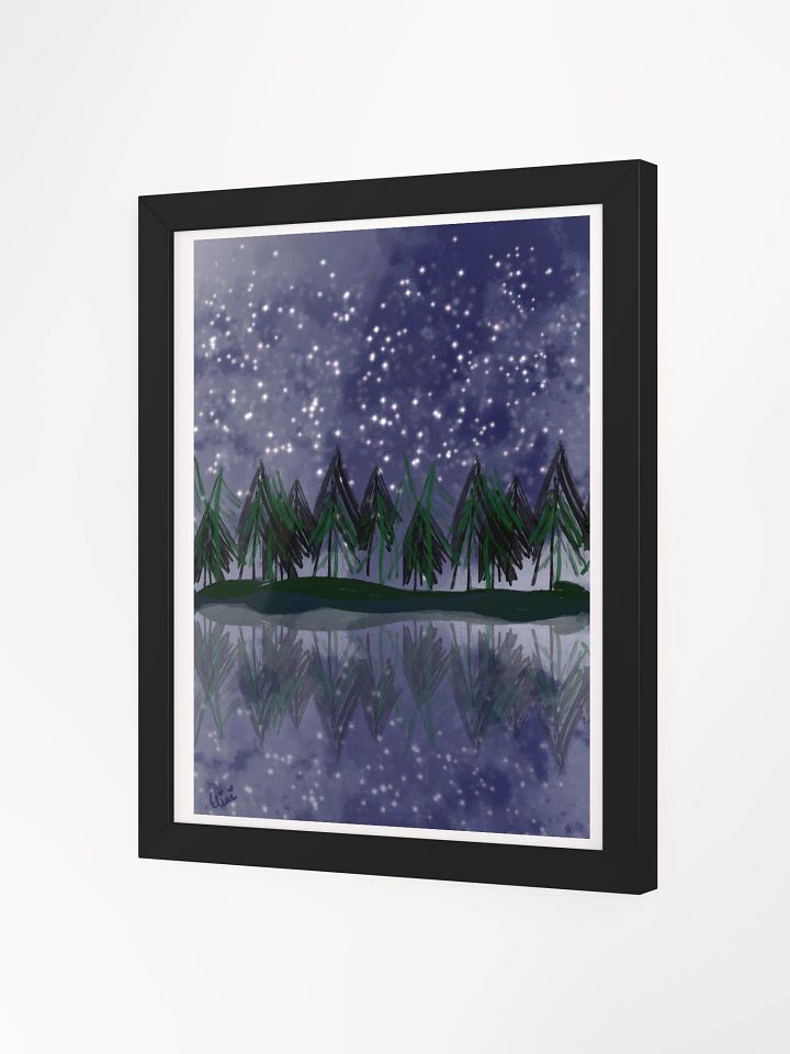 Starry Night Reflection Framed Poster product image (2)
