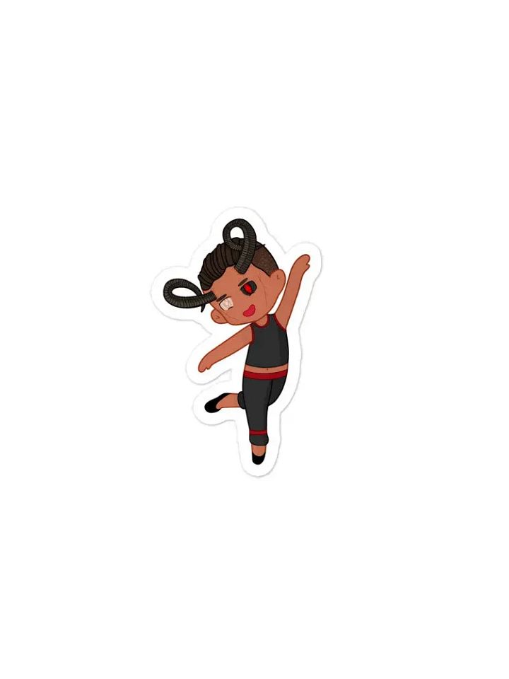 Dancing Chibi Wyll Sticker product image (1)