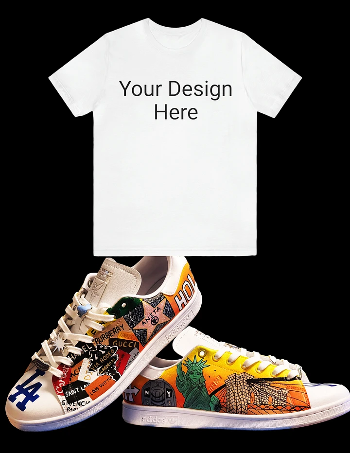 Shirt and Hand-Painted Sneaker Bundle product image (1)