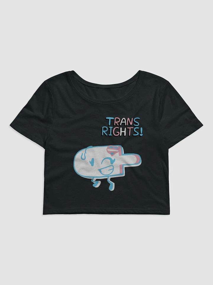 Treasure Tree Trans Rights Crop Tee product image (1)