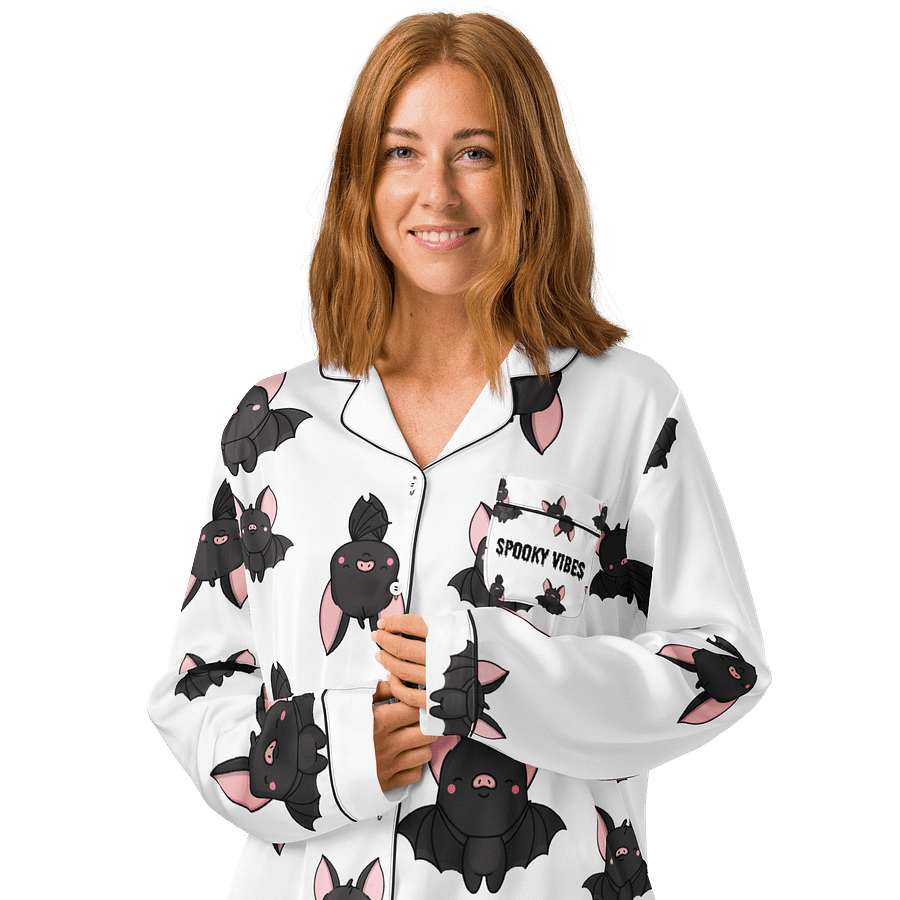 spooky vibes pj top long sleeve product image (3)