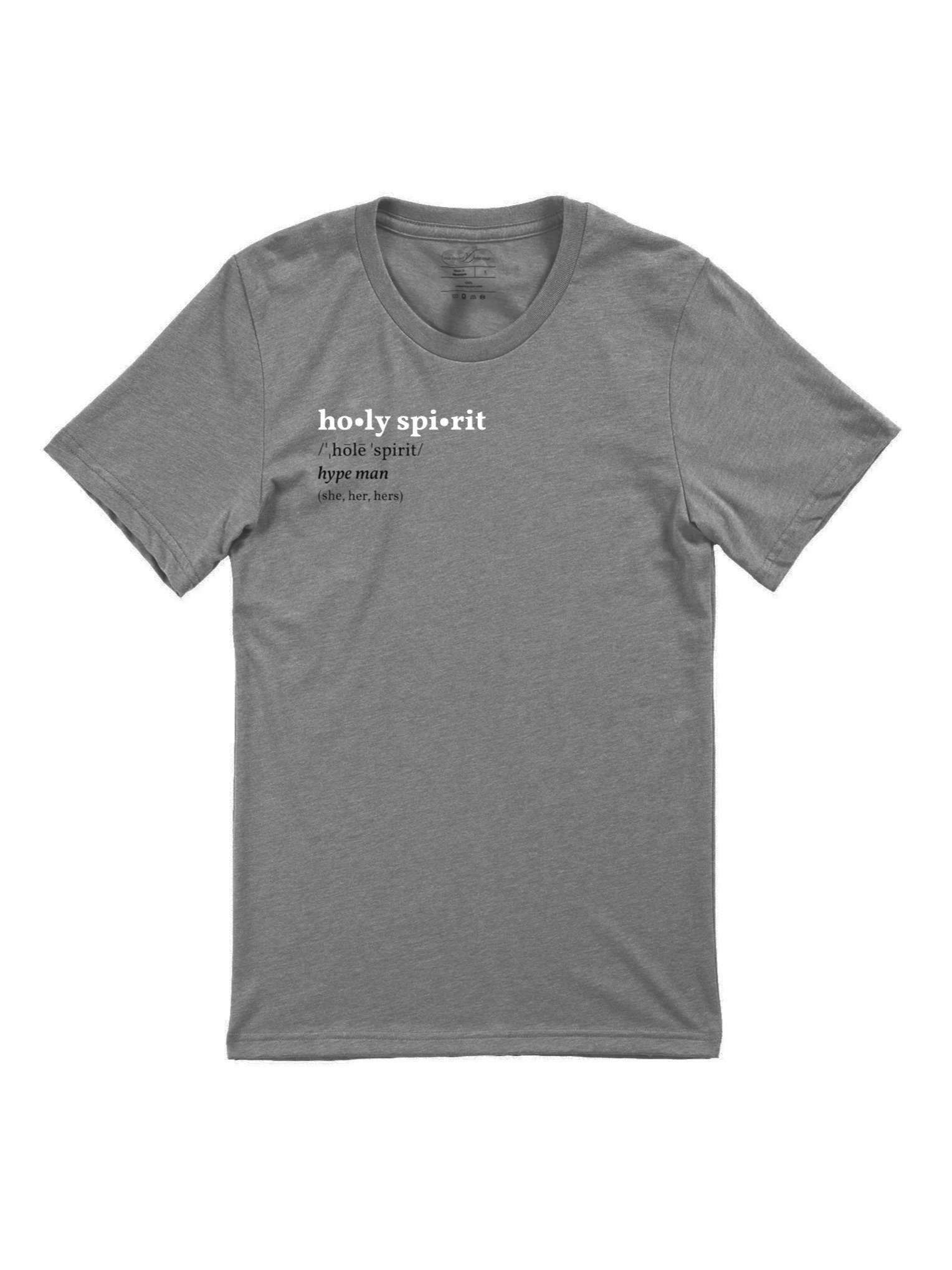 Holy Spirit (she,her,hers) Gray Women's T-Shirt product image (1)