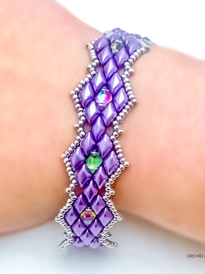 Backlit GemDuo Bracelet - Purple product image (2)
