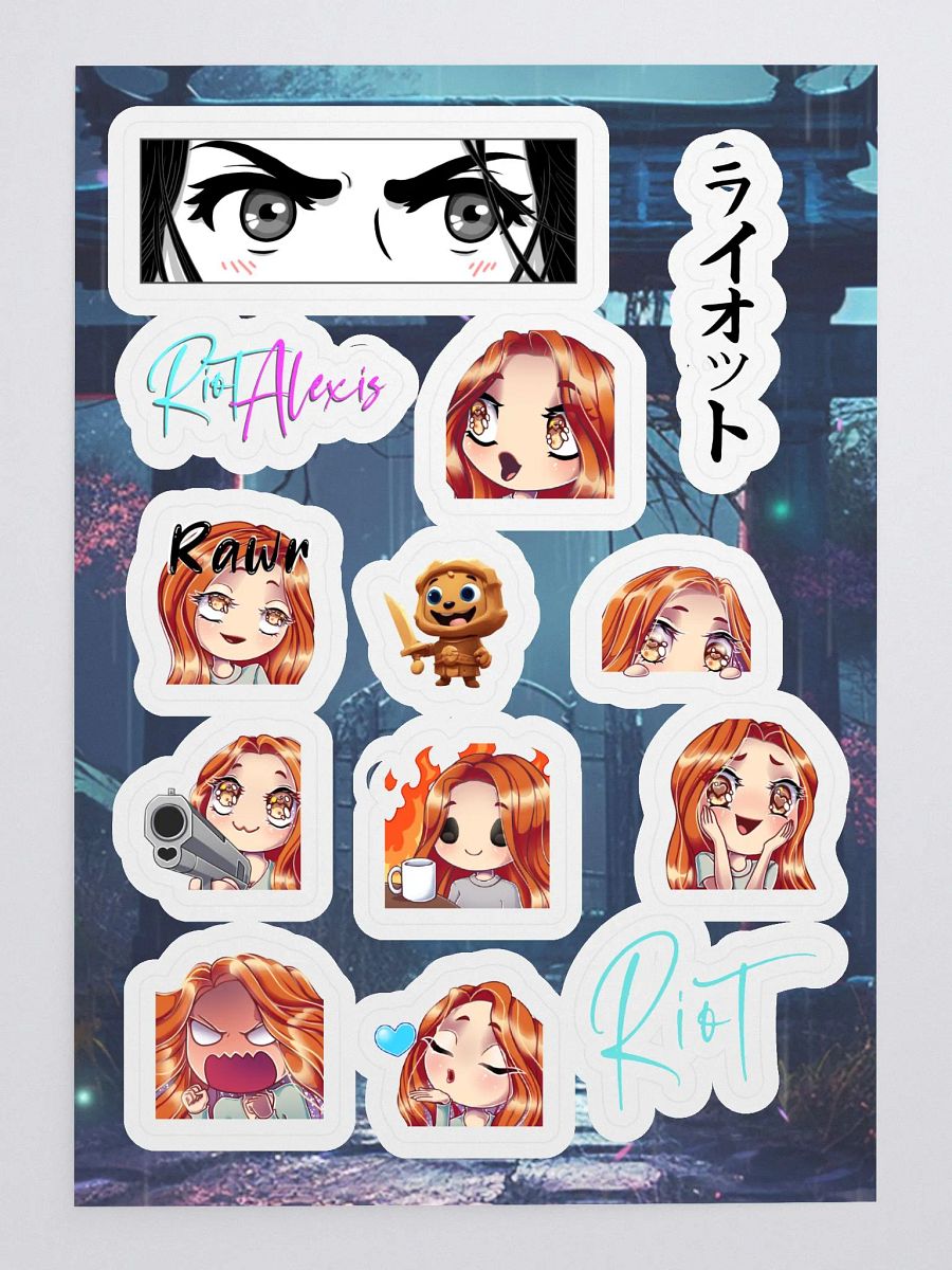 Riot sticker set No1 product image (3)