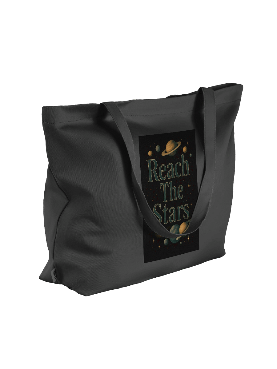 Reach The Stars – Organic Cotton Tote Bag (Wide) product image (4)