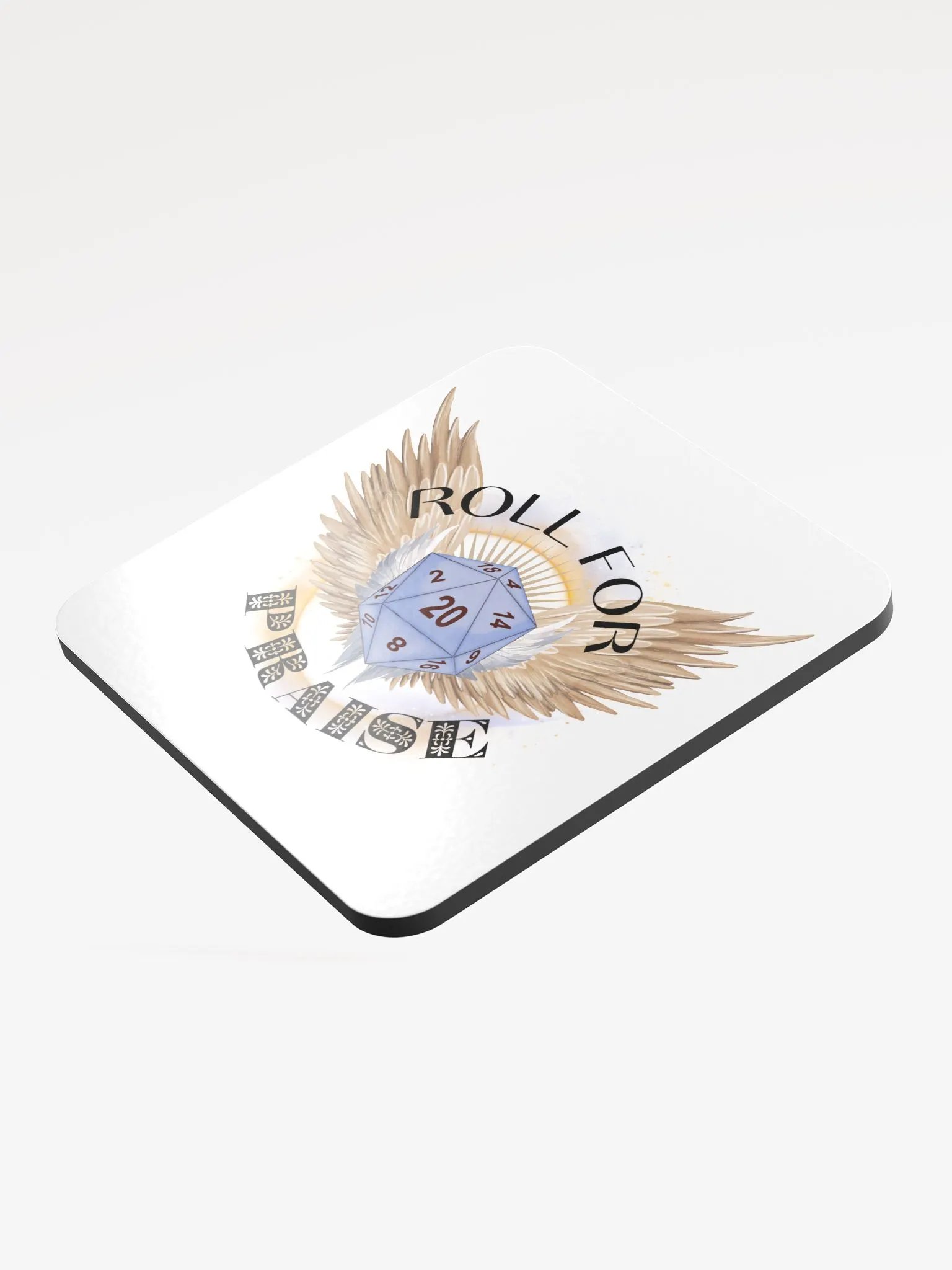 Roll for Praise coaster product image (4)