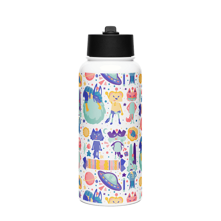Cozy Cosmos Crew Water Bottle product image (1)