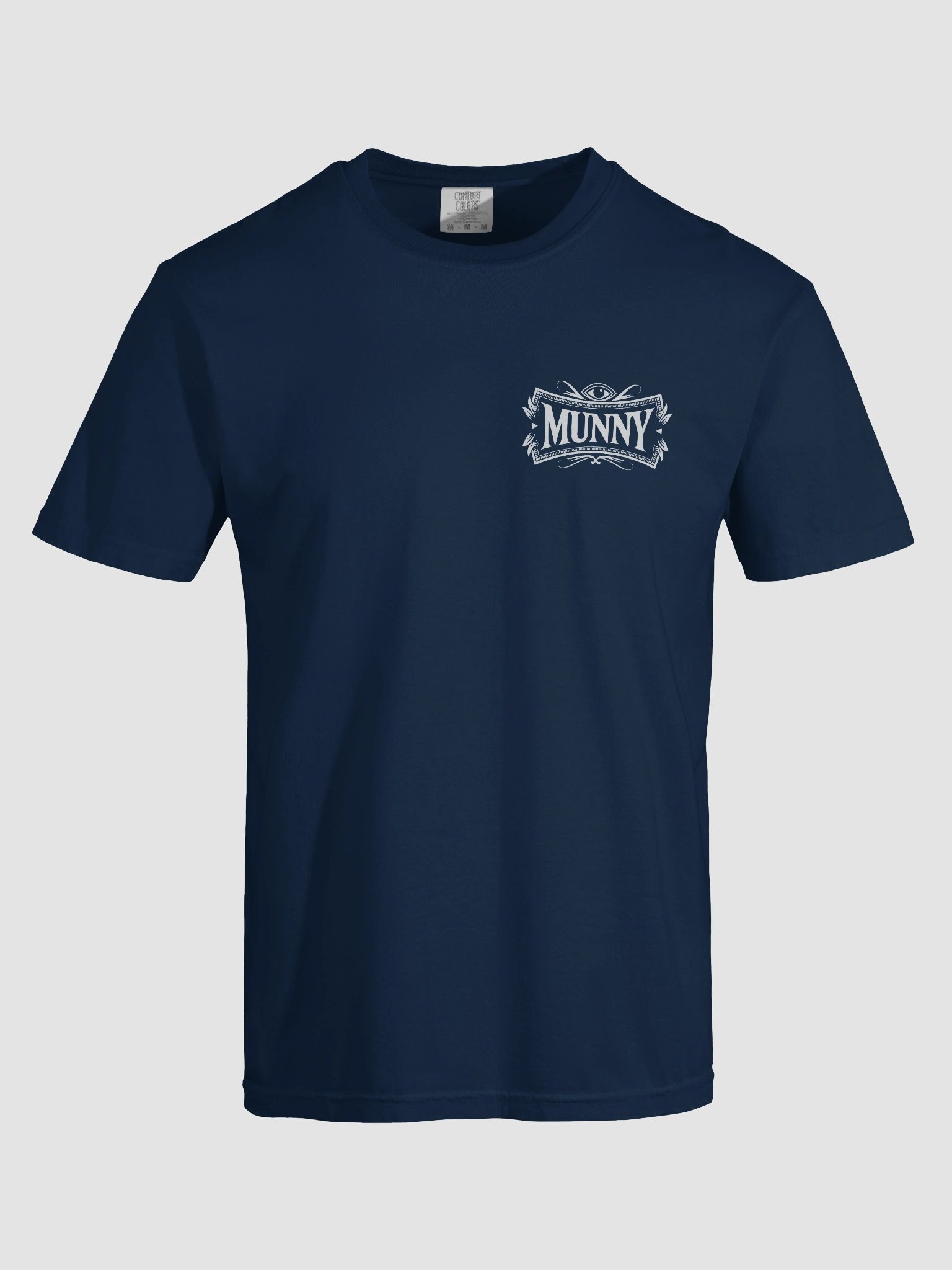 MUNNY "THINKING" TEE (Navy) product image (7)