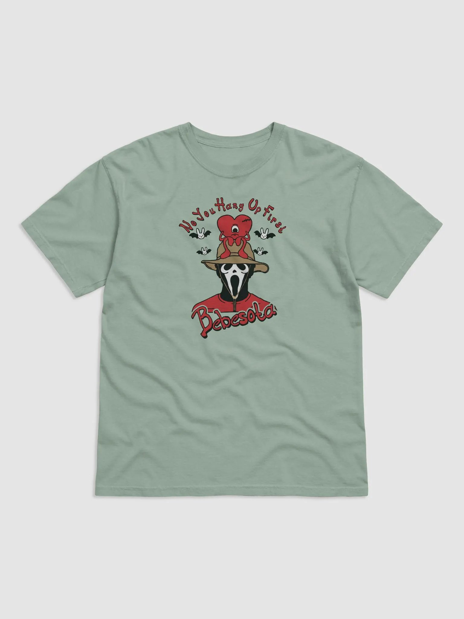 No, You Hang Up First Bebesota Ghostface Design: Cute Horror Mashup product image (7)