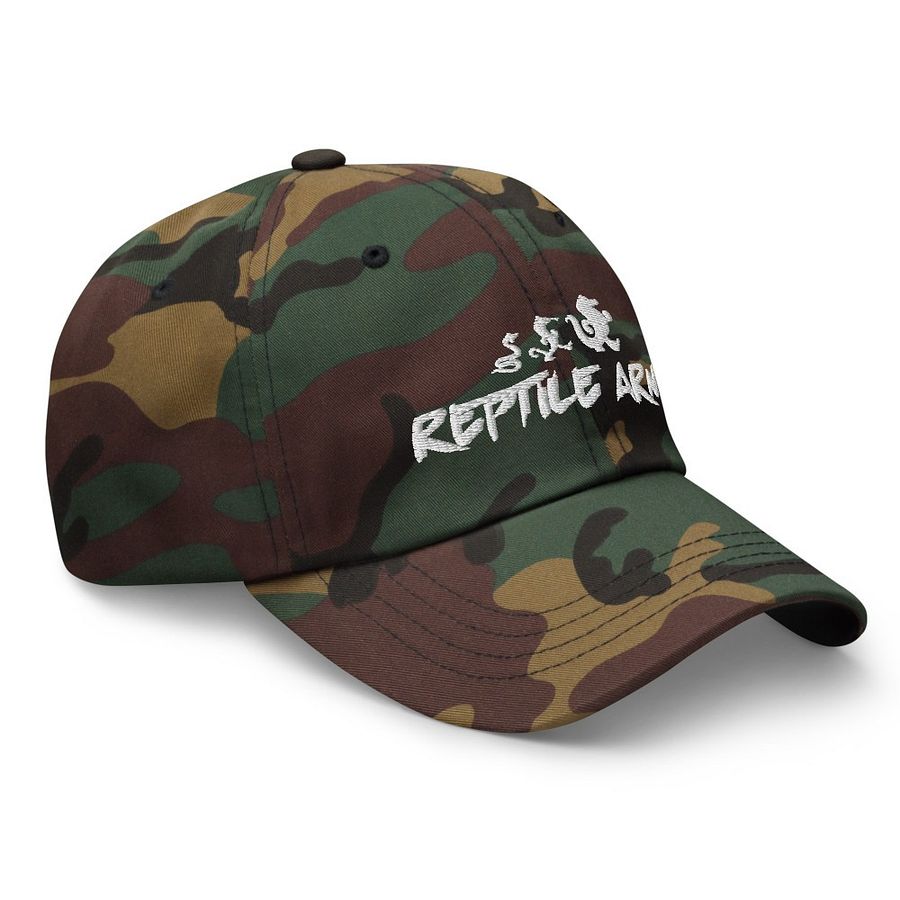 Reptile Army Dad Hat product image (3)