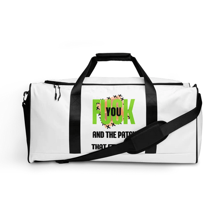 Rebel Patch All-Over Duffle Bag product image (1)