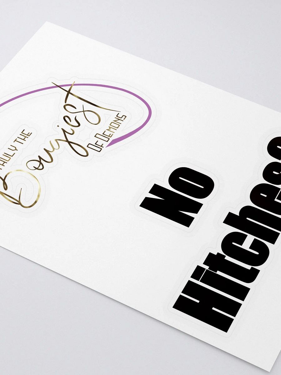 Bougiest of Demons and No Hitches? Stickers product image (3)