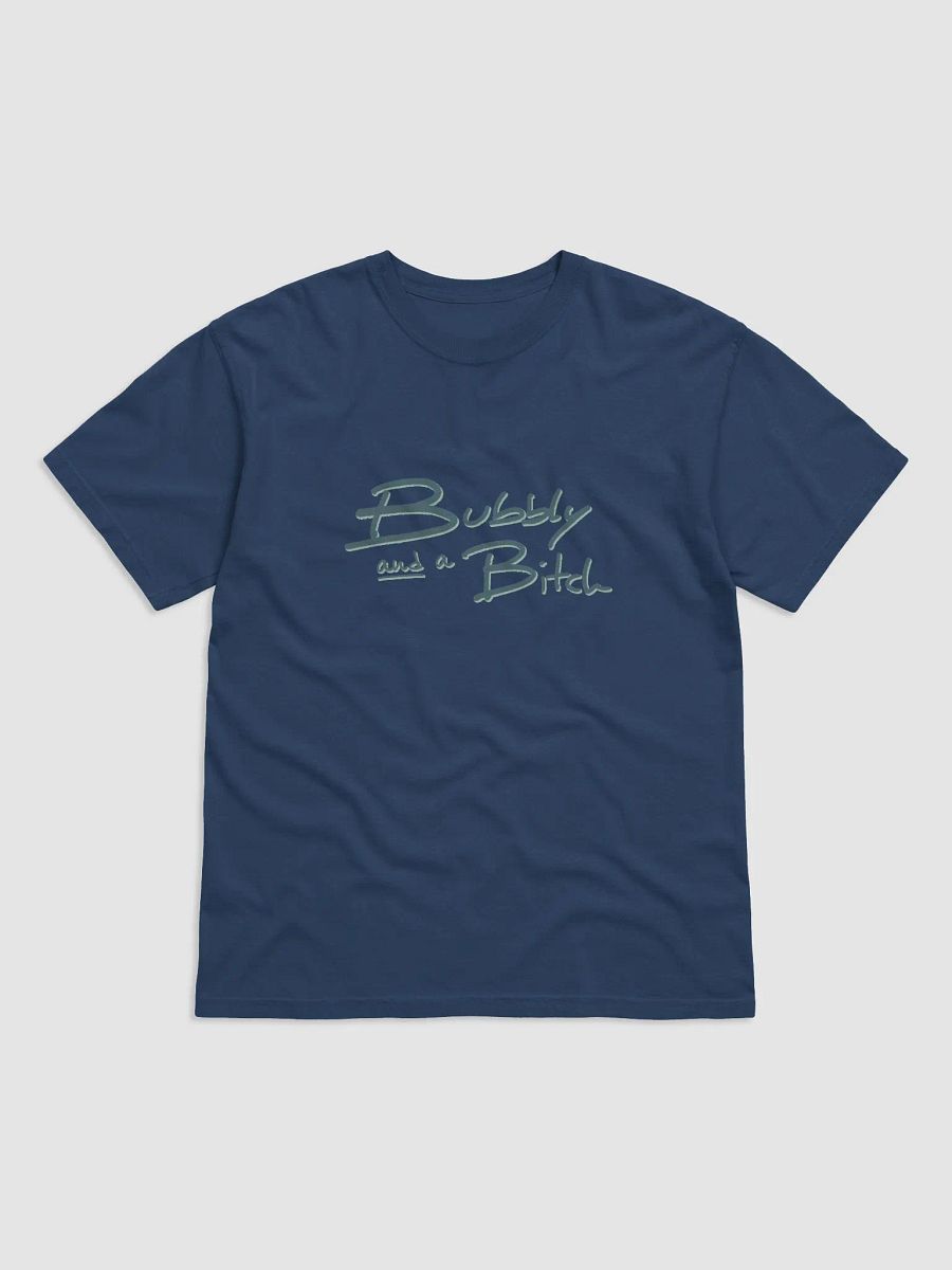 Bubbly and a B*tch (fir shadow design) garment-dyed tee product image (18)