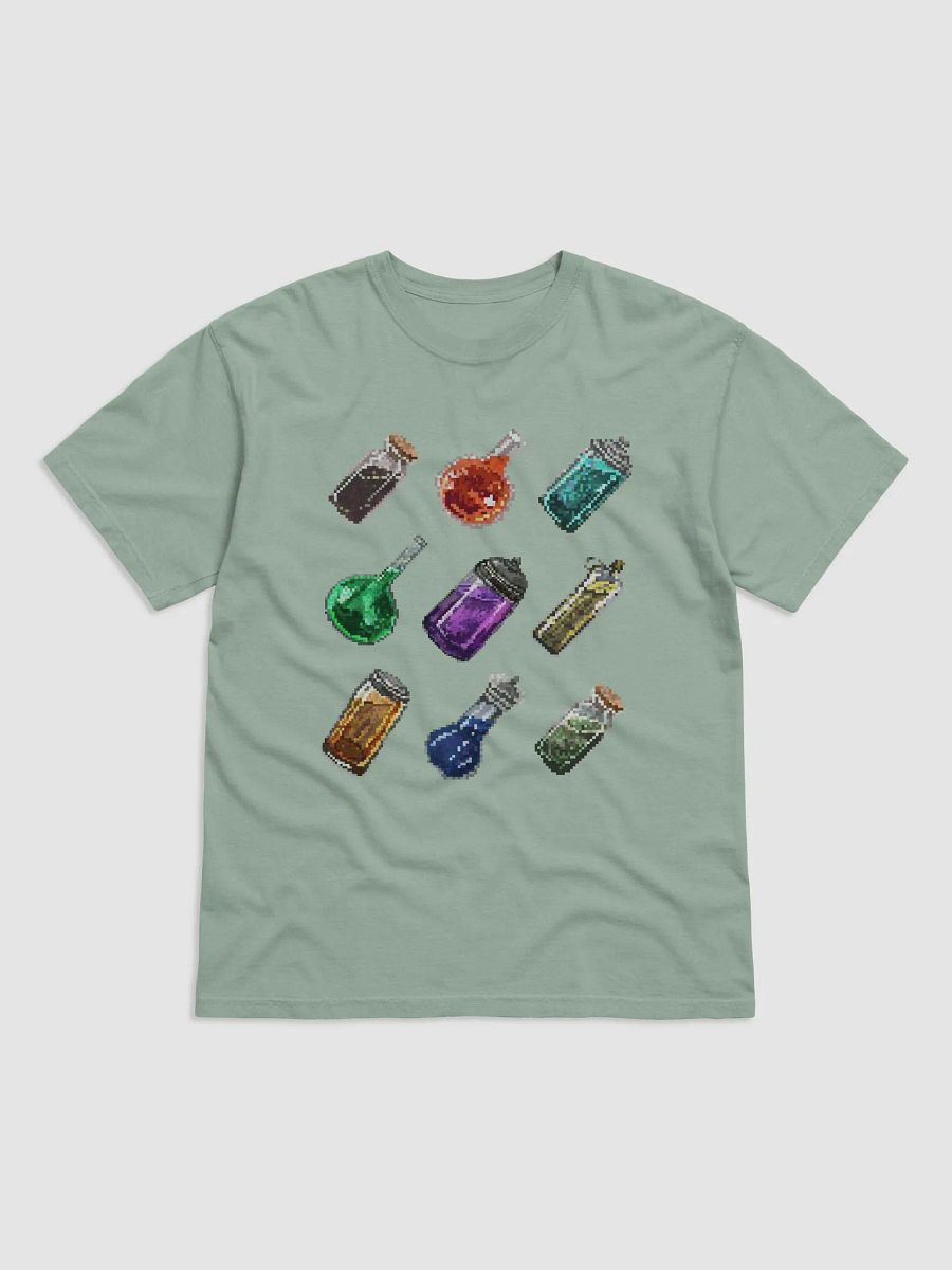 Witcher Pixel Potions Heavyweight Tee product image (9)