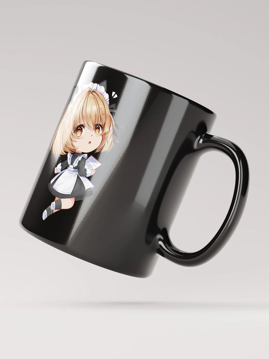Black Glossy Mug - Mia Maid (Tower of Fantasy) product image (5)