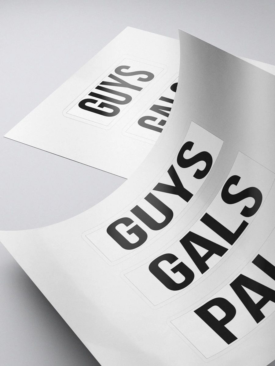 Guys Gals Pals Stickers product image (4)