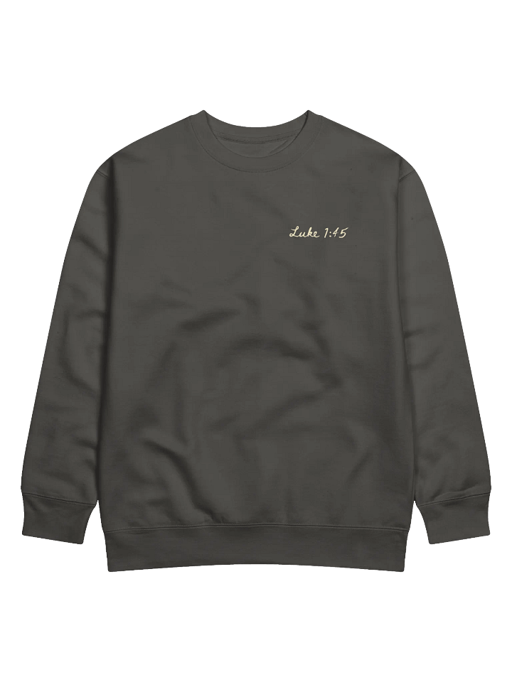 Luke 1:45 Women's Sweatshirt product image (1)