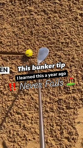 @realjackkelly - my relationship with bunkers has been a million times healthier.‼️‼️‼️ You’re a beast! Thank you! 

#golfswi...
