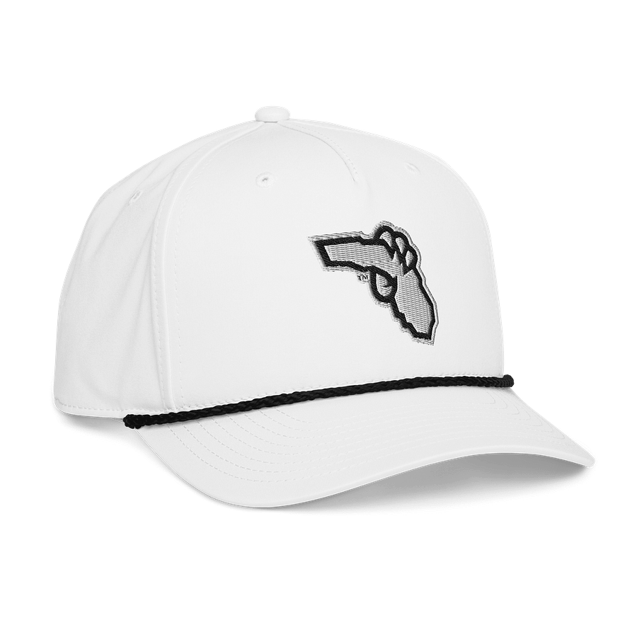 Black and White Florida Talon Rope Hat product image (4)