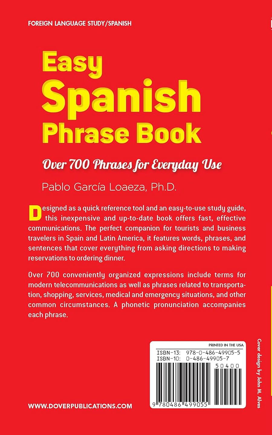 Easy Spanish Phrase Book NEW EDITION product image (2)