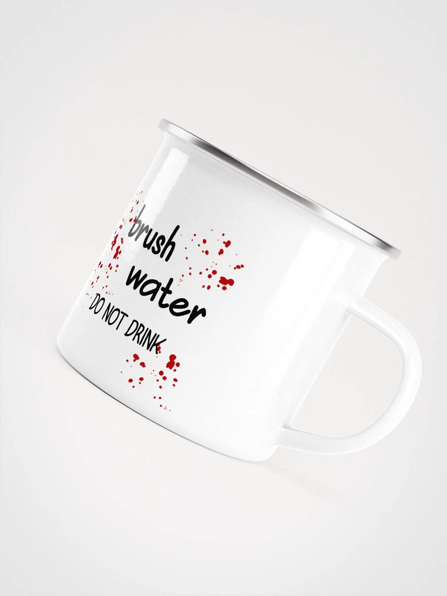 Brush Cleaning Enamel Mug product image (4)