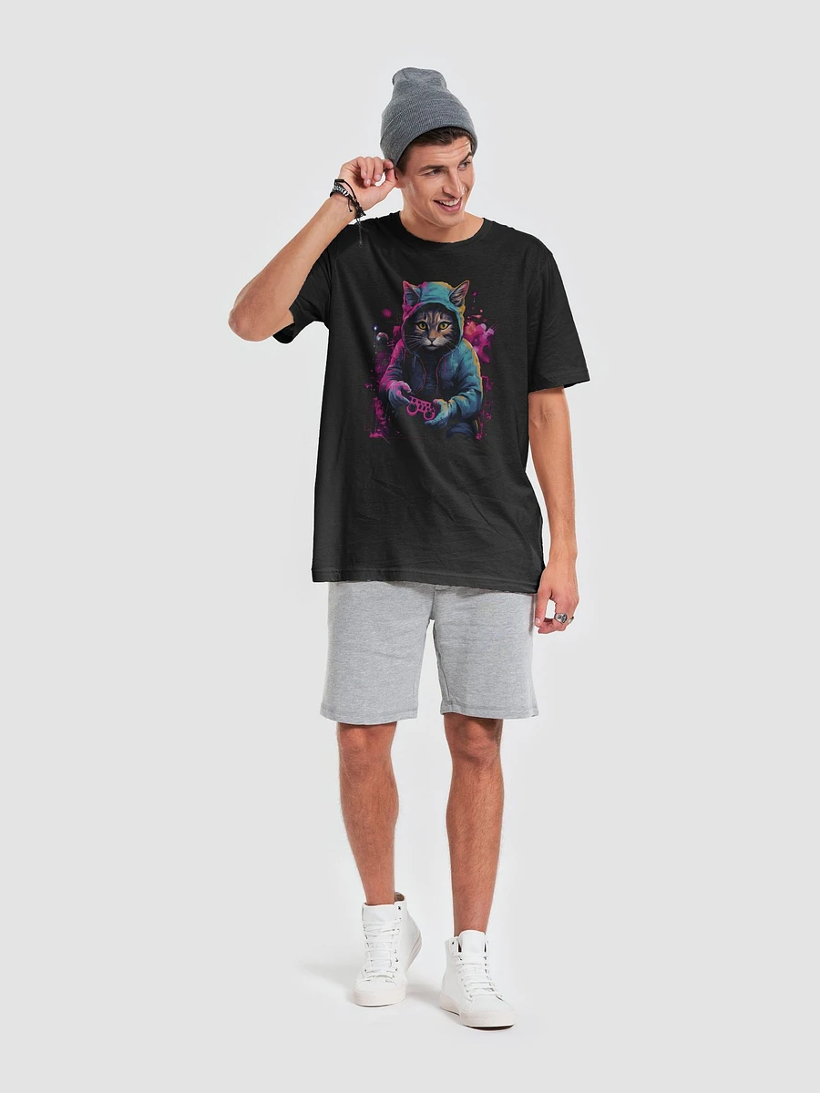 Gamer Cat Hoodie T-Shirt product image (6)