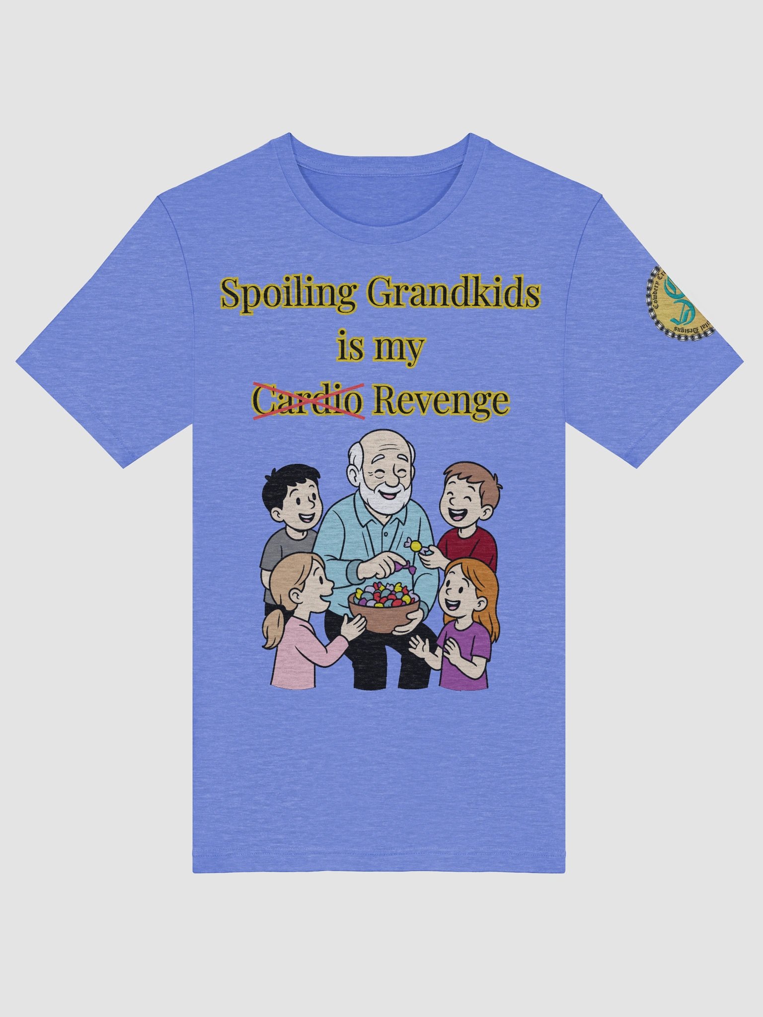 Spoiling Grandkids is my Cardio (Male) Bella+Canvas Supersoft T-Shirt Colors (5) product image (54)