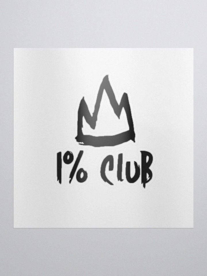 1% Club Sticker product image (1)
