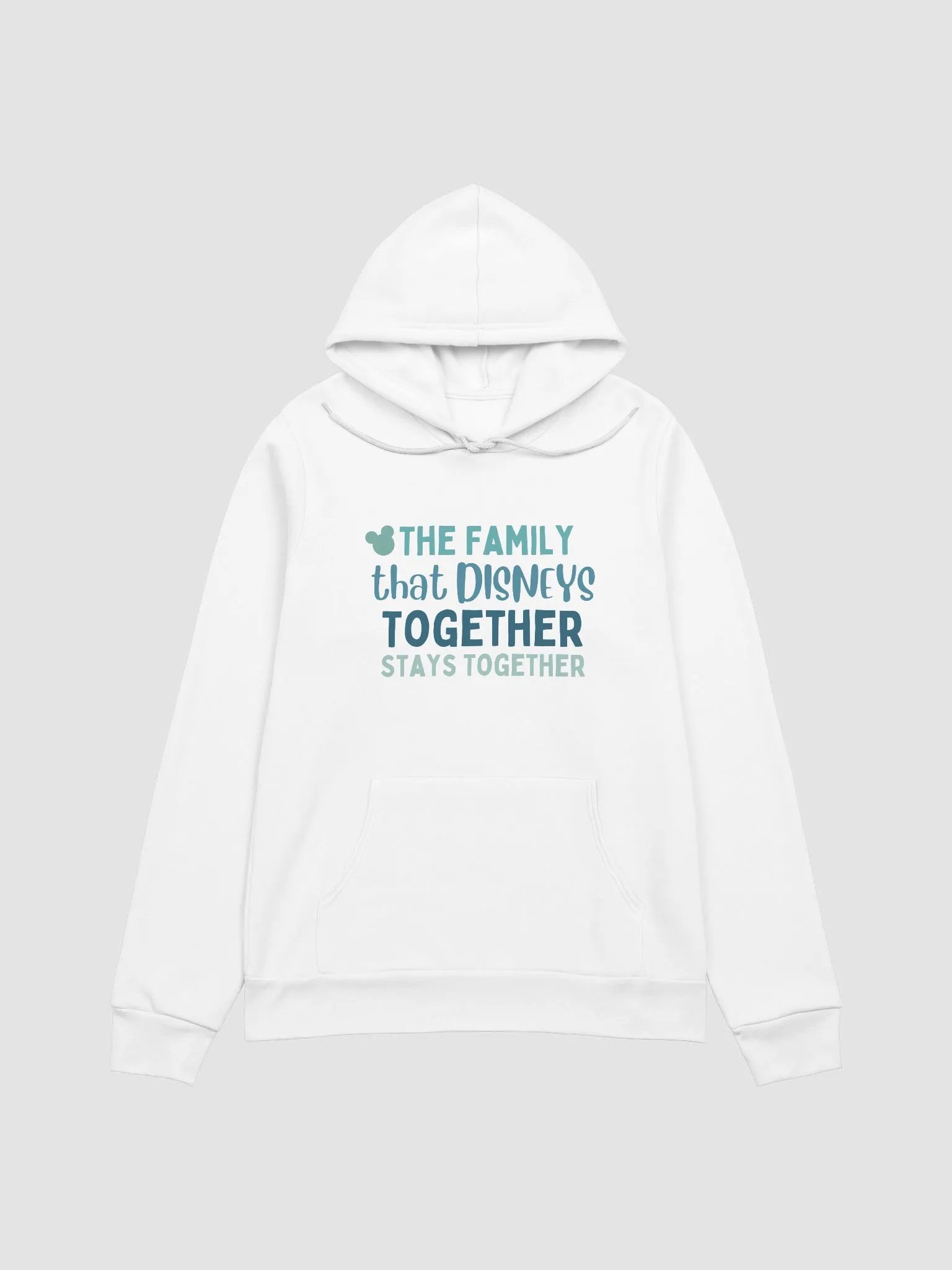 Disney World Family Sweatshirt white super soft product image (1)