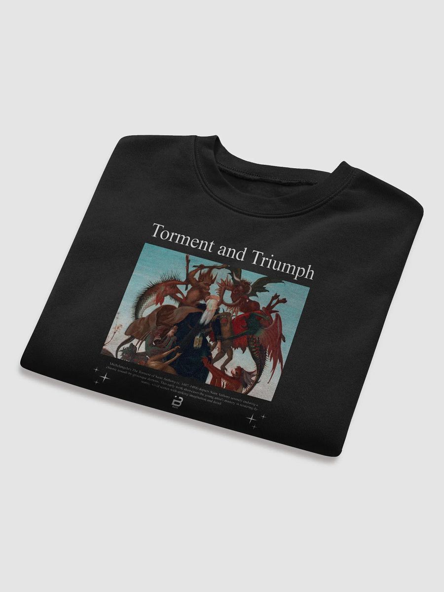 Torment and Triumph - BUIII Remix Women's Fleece Crop Sweatshirt product image (5)