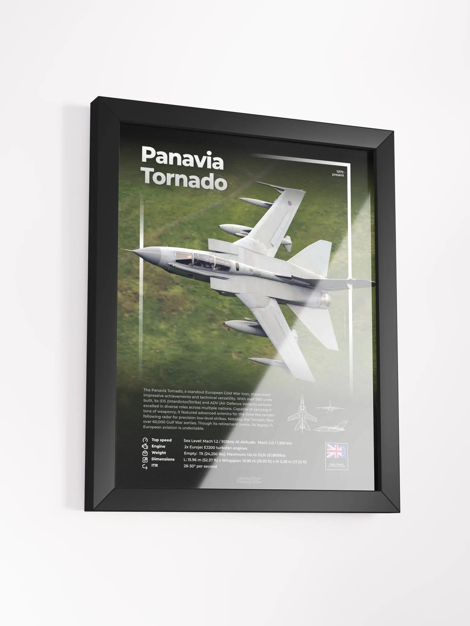 Panavia Tornado Aviation Spec Poster product image (3)