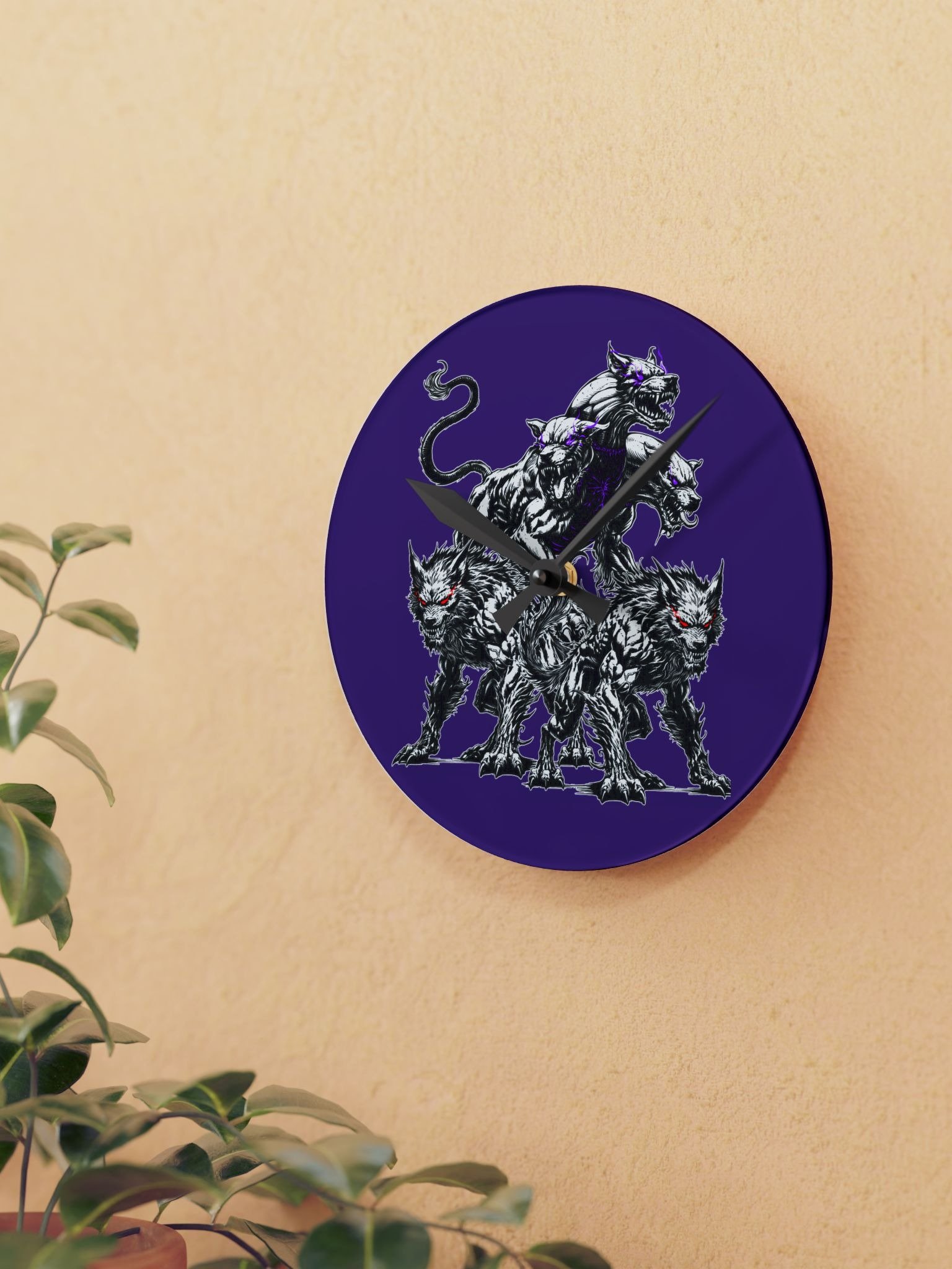 Hell Hound Wall Clock product image (2)