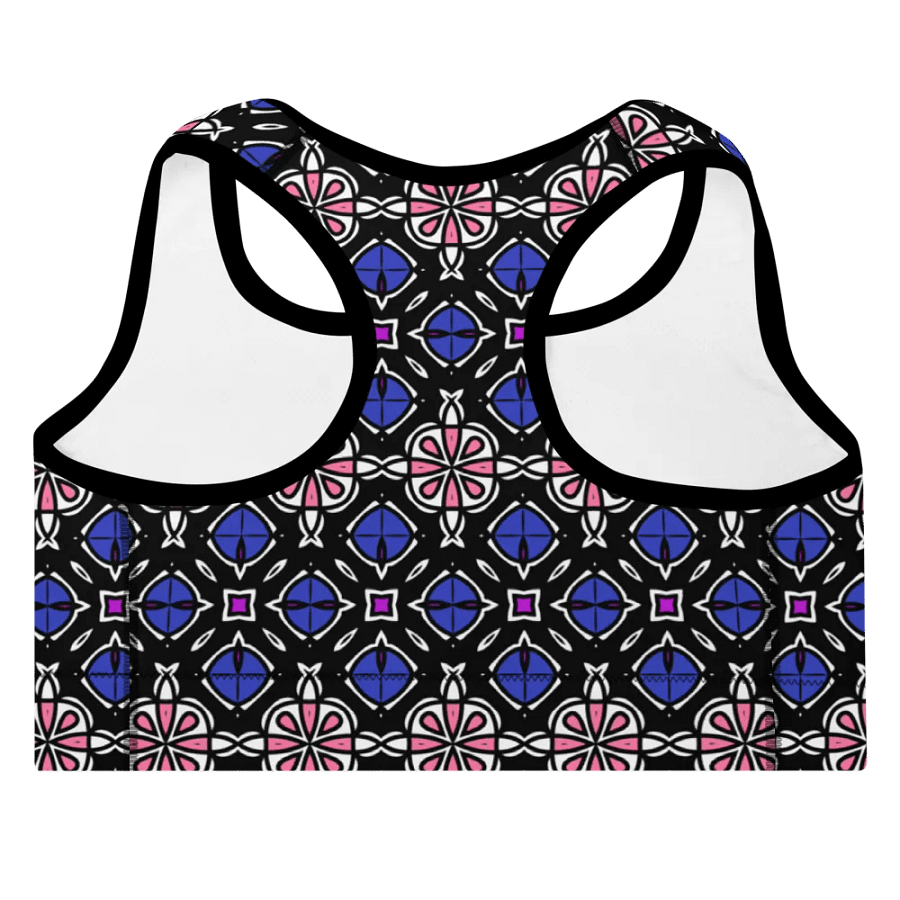 Gender Fluid Abstract (2) - Padded Sports Bra product image (4)