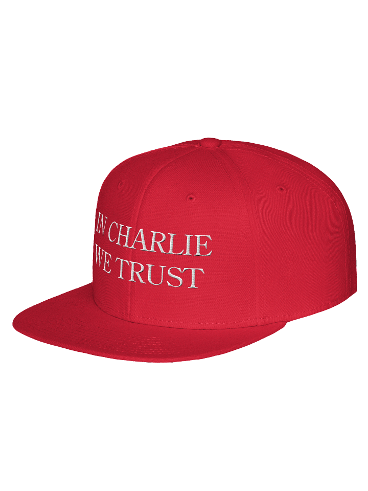 In Charlie We Trust Otto Wool Blend Snapback Cap product image (2)