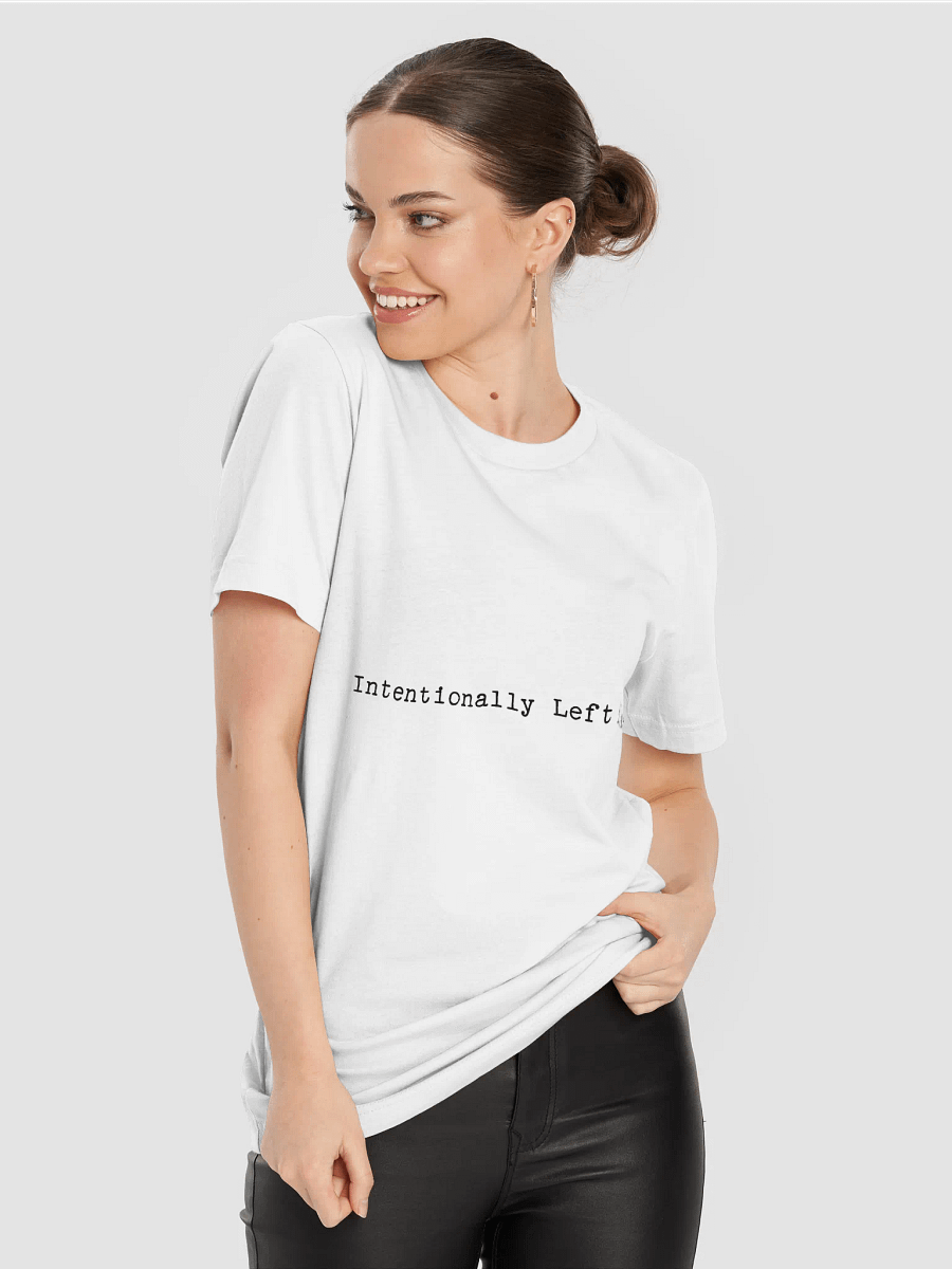 Intentionally Left Blank Printed Supersoft T-Shirt product image (81)
