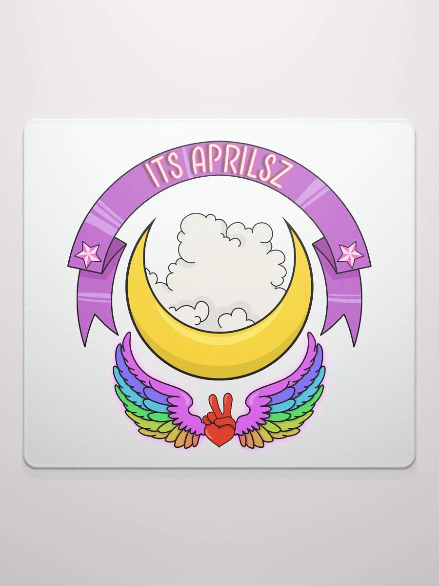 Its Aprilsz Channel Logo Gaming Mouse Pad product image (2)