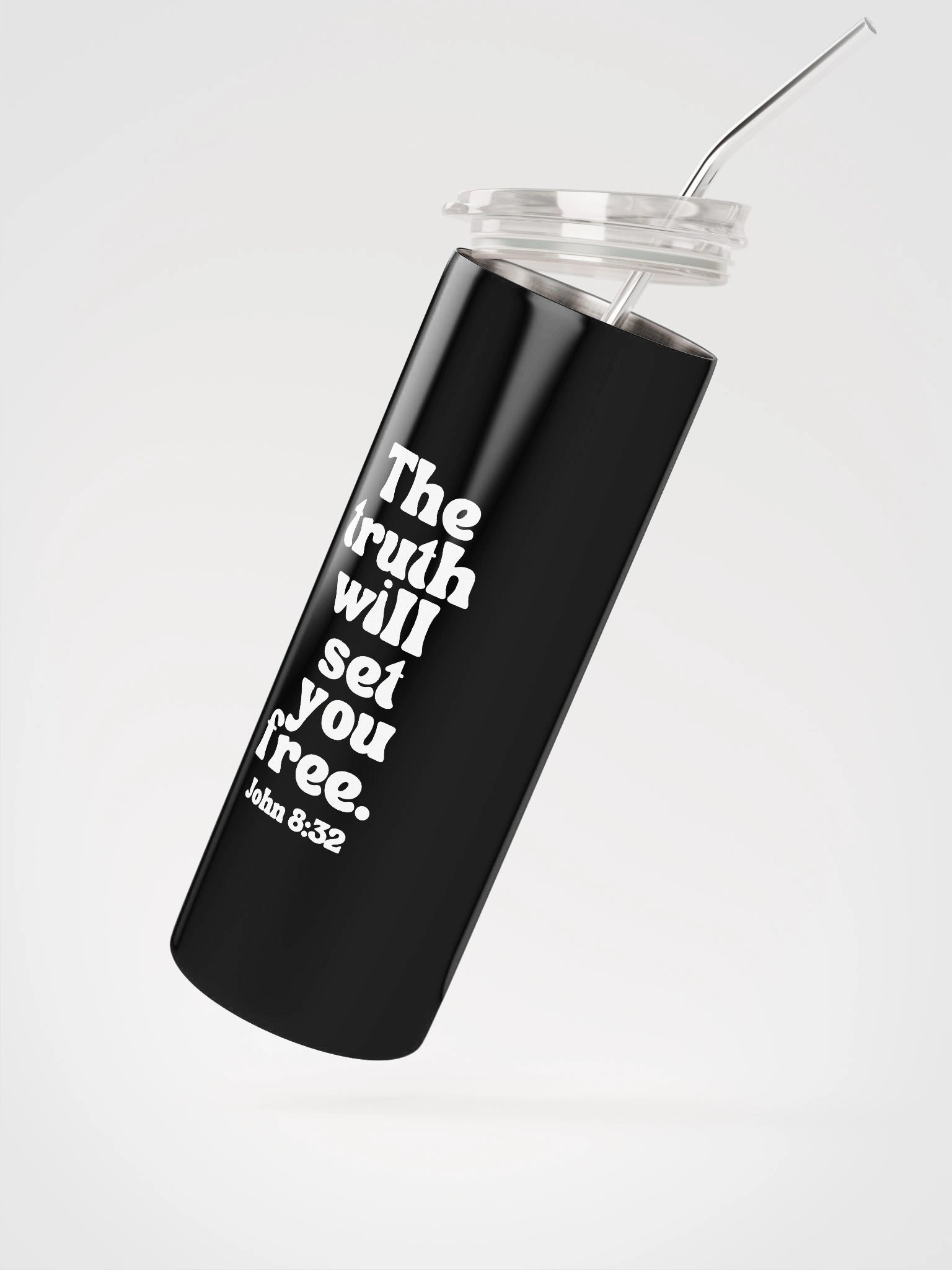 Truth matters. Stainless Steel Tumbler product image (2)