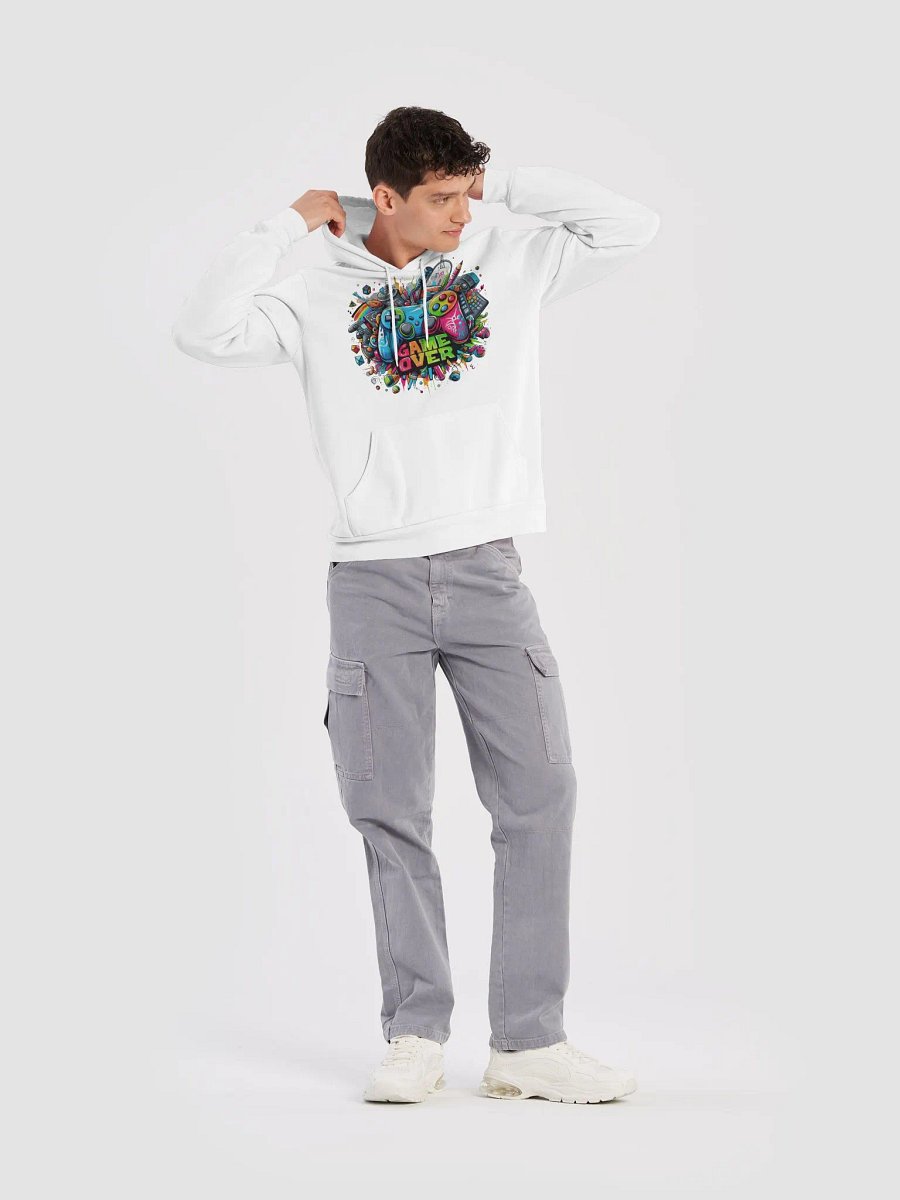 Game Over Painted Graffiti Hoodie product image (9)