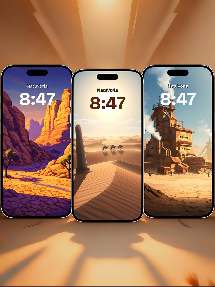 🌄 Morning Desert – 10 Premium Wallpaper Pack product image (2)