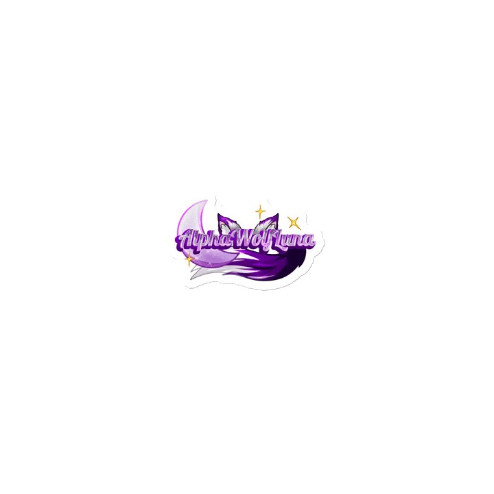 Alpha_Wolf_Luna Logo Magnet product image (1)