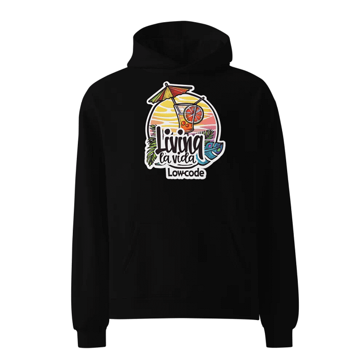 Living La Vida Low-code Premium Oversized Hoodie product image (1)