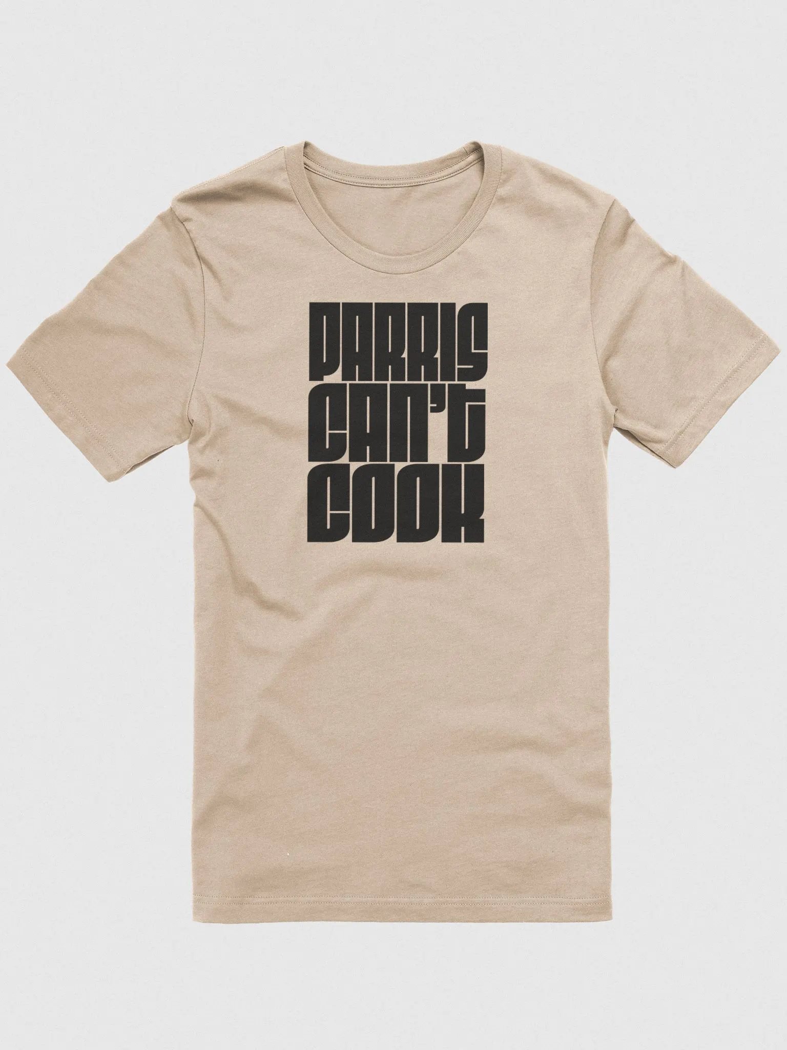 PARRIS CAN'T COOK BLACK TEE product image (8)