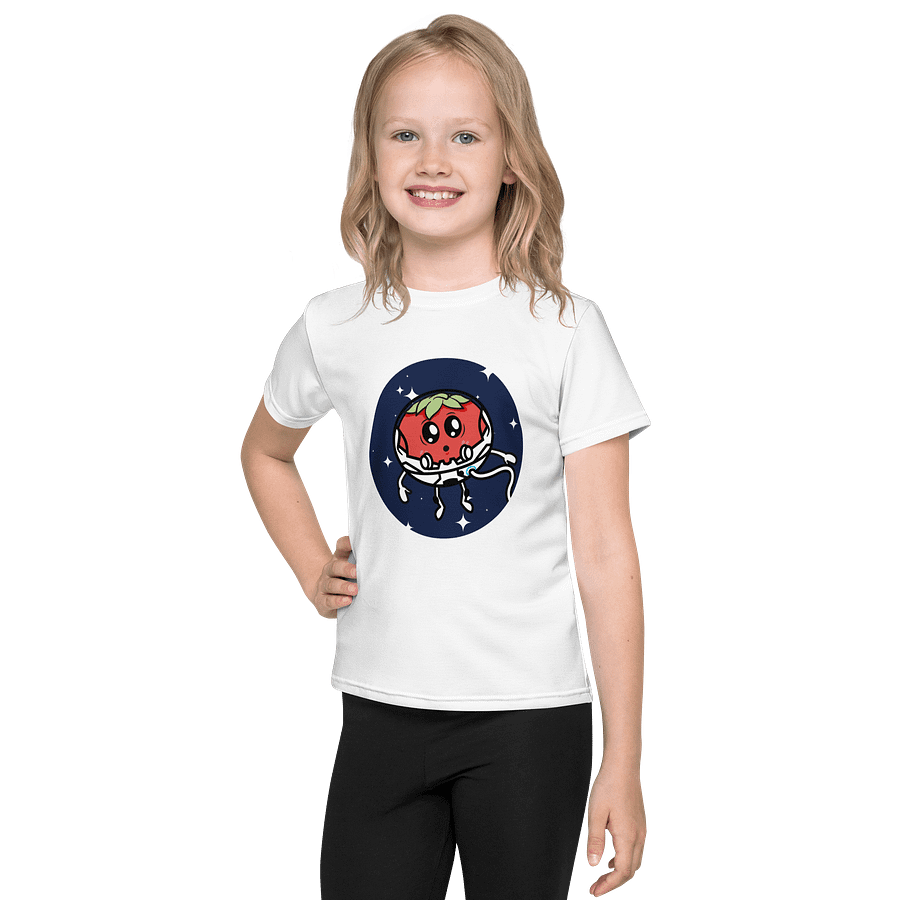 Space Tomato Gaming Logo Kids Tee product image (1)