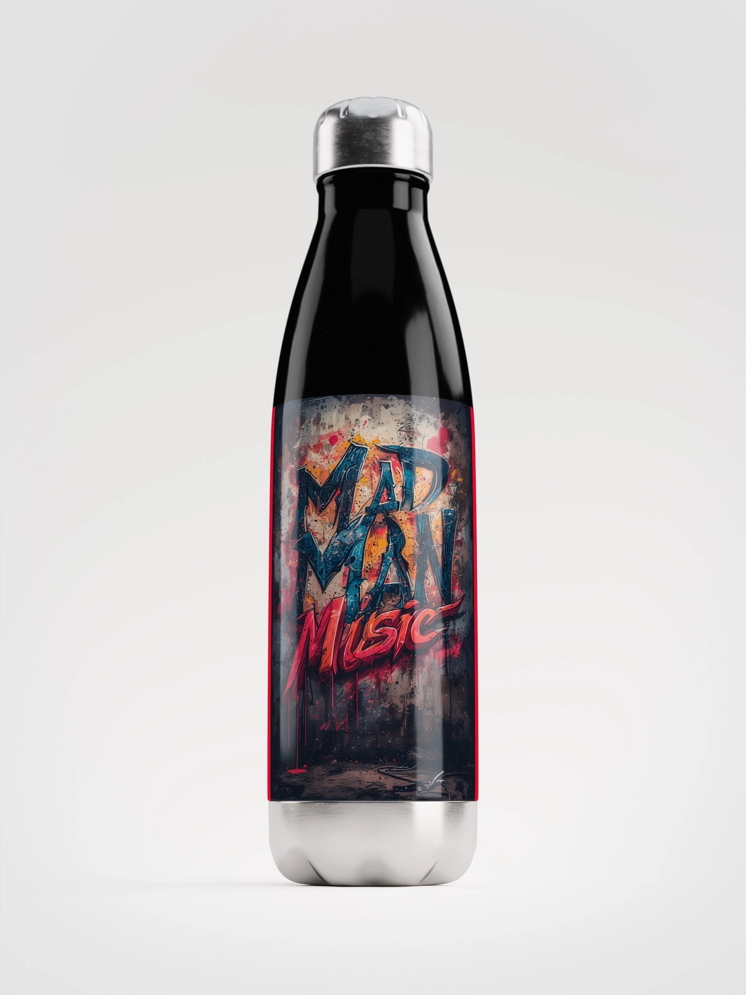 Mad Man Graffiti Water bottle product image (1)