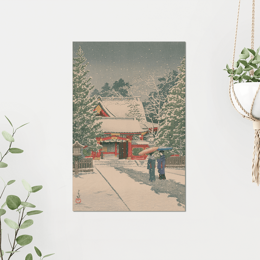 Snow at Hie Shrine - Kawase Hasui product image (3)